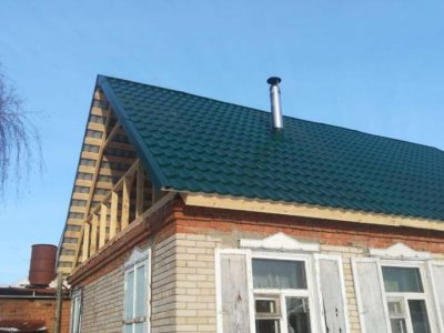 Реконструкция крыши в Реутове